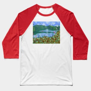 Alderford Lake, Whitchurch Baseball T-Shirt